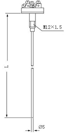 煙道、風(fēng)道熱電偶熱電偶感溫元件
